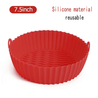 🍟 50τμχ Χαρτιά Air Fryer Μίας Χρήσης – Αντικολλητικά, Ανθεκτικά & Ανθεκτικά στη Θερμότητα 🧾🔥