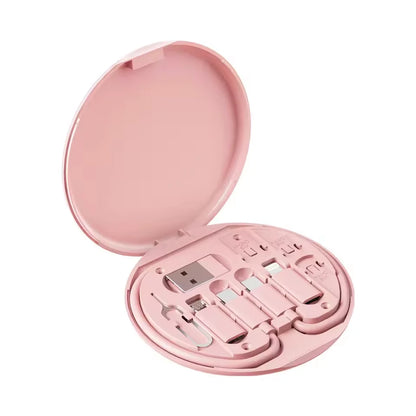 🔌⚡ 60W Multi USB Charging Adapter Cable Kit – Πολυλειτουργικό Σετ Μετατροπέων & Καλωδίων για Όλες τις Συσκευές 📱💻