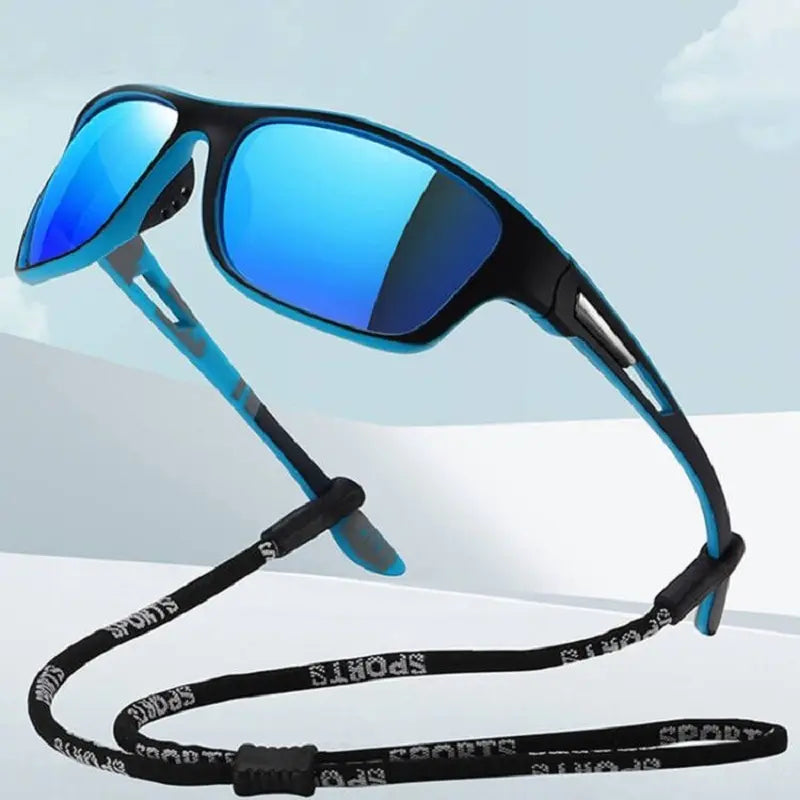 🕶️ Polarized Fishing Sunglasses – Ανδρικά Γυαλιά Ηλίου Οδήγησης & Ψαρέματος με Anti-Slip Rope