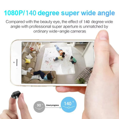 📹🔒 Mini 1080P WiFi HD Κάμερα – Night Vision & Motion Detection 🎥 Home Security Audio & Video Recorder