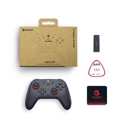 🎮 GameSir Nova Lite Wireless Controller | Tri-Mode Bluetooth + 2.4GHz + USB-C | Hall Effect Sticks, Turbo 20Hz, Dual Motors | For Switch / PC / iOS / Android / Steam