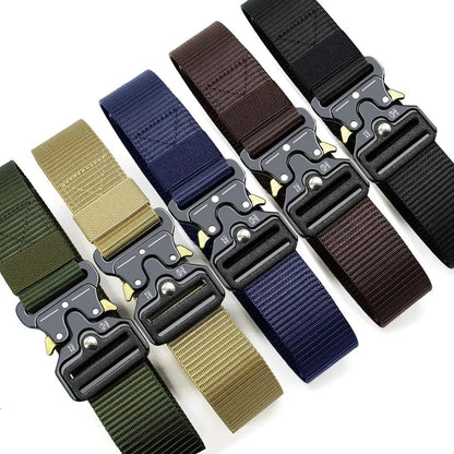 🪖🎒 Men’s Tactical Nylon Multi-Function Belt – Retro Outdoor Adventure Ζώνη 👖 Ανδρικό Αξεσουάρ Μέσης