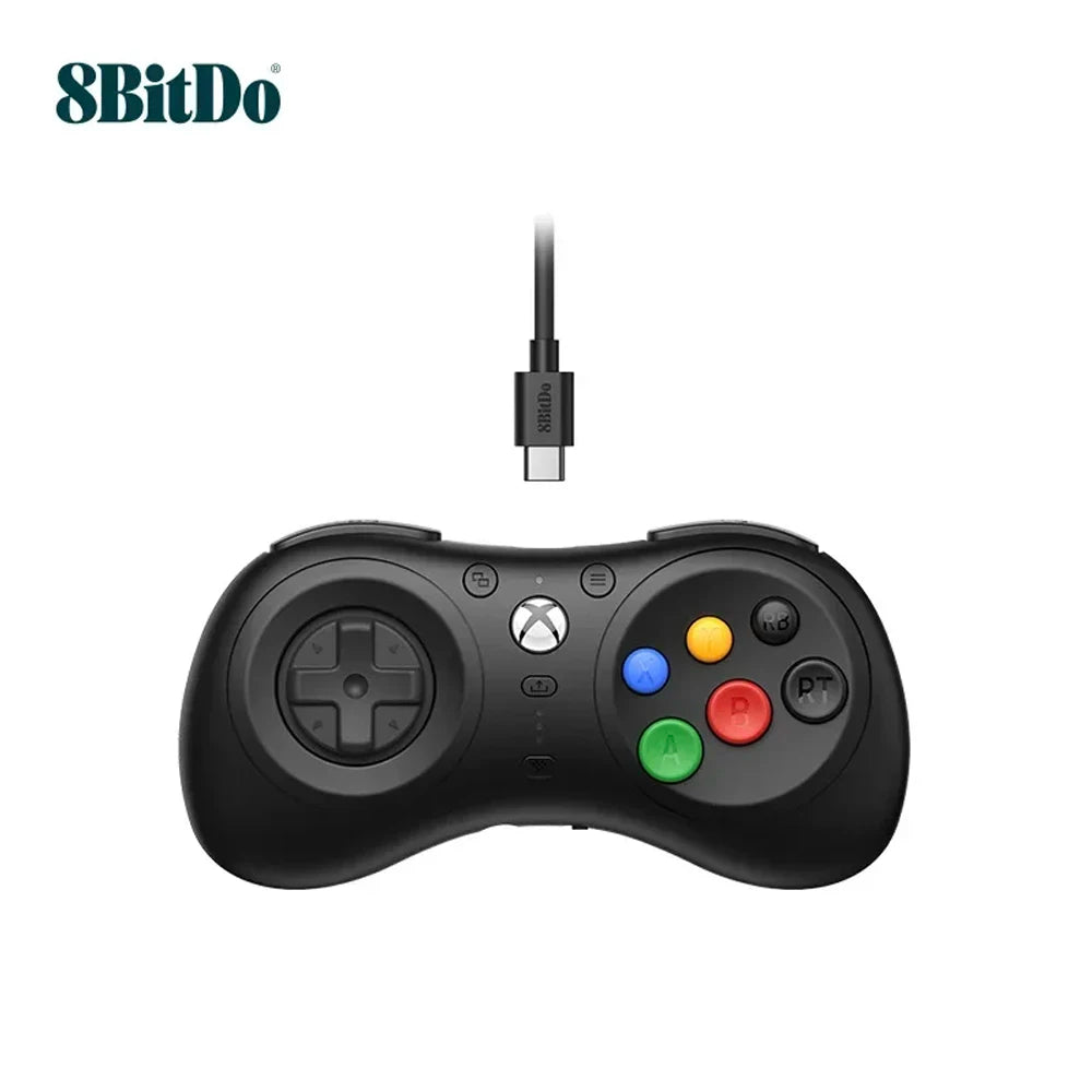 🎮 8BitDo M30 Ενσύρματο Gamepad για Xbox Series X|S / Xbox One / Windows | 6-Button Retro Layout | Officially Licensed | Plug & Play
