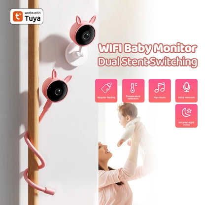 📹👶 1080P HD Baby Monitor – Tuya APP Remote Control Ασφάλεια, ηρεμία & πλήρης έλεγχος του μωρού σου, όπου κι αν βρίσκεσαι! 🍼💖