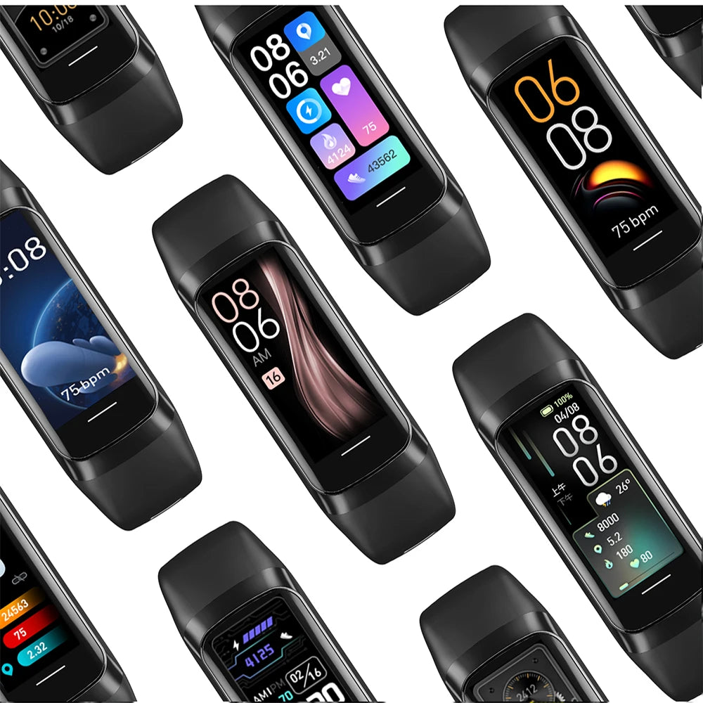 AMOLED Smart Fitness Watch με Health Monitor & Αθλητικές Λειτουργίες