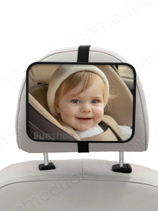 👶🚗 Baby Car Mirror – Αντιθραυστικός Καθρέφτης Αυτοκινήτου για Μωρά 🎯
