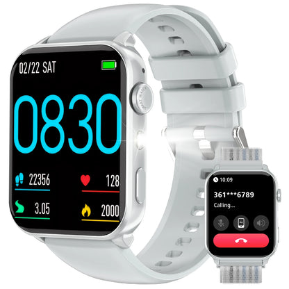 ⌚ Blackview R30 Max – Smartwatch 1.91” με LED Flashlight, Bluetooth Κλήσεις & 100+ Αθλητικά Modes