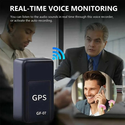 📍 GF07 Mini GPS Tracker – Mini Συσκευή Εντοπισμού Θέσης & Καταγραφής Ήχου με Real-Time Παρακολούθηση για Αυτοκίνητο, Μοτοσικλέτα ή Αντικείμενα