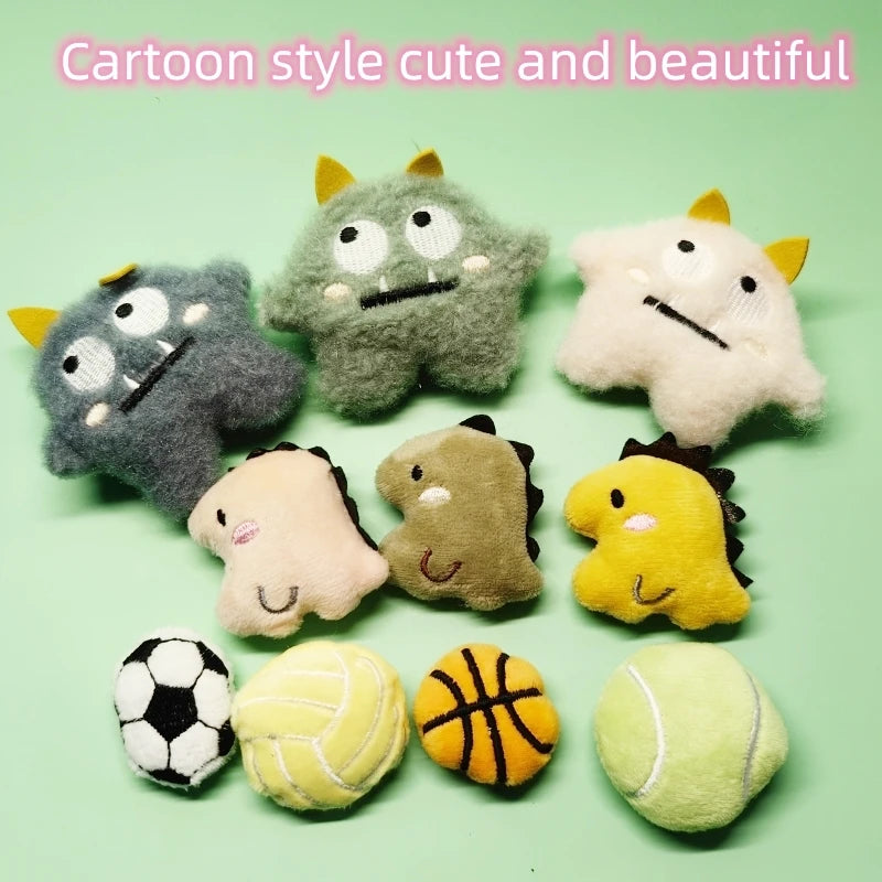 Catnip Toy Set 🐱🧸 | With Catmint 🌿 | Plush Chew Toys for Kittens 😻 | Scented & Teeth Grinding 🦷 | Fun & Relaxation ✅