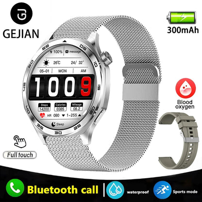 ⌚ GEJIAN Men’s 5.4 Smart Watch – Κομψότητα, Δύναμη & Λειτουργικότητα στον Καρπό σου! ⌚