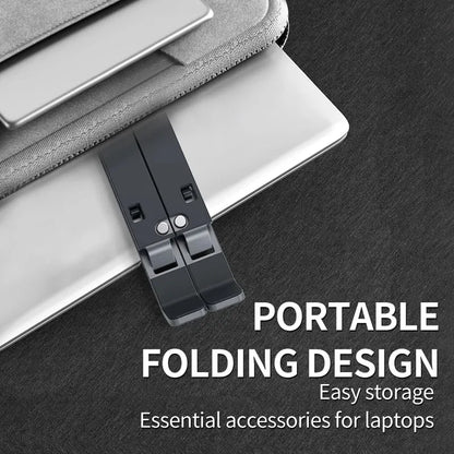 💻✨ Aluminum Laptop Stand – Ρυθμιζόμενη & Αναδιπλούμενη Βάση MacBook & Tablet 🎯