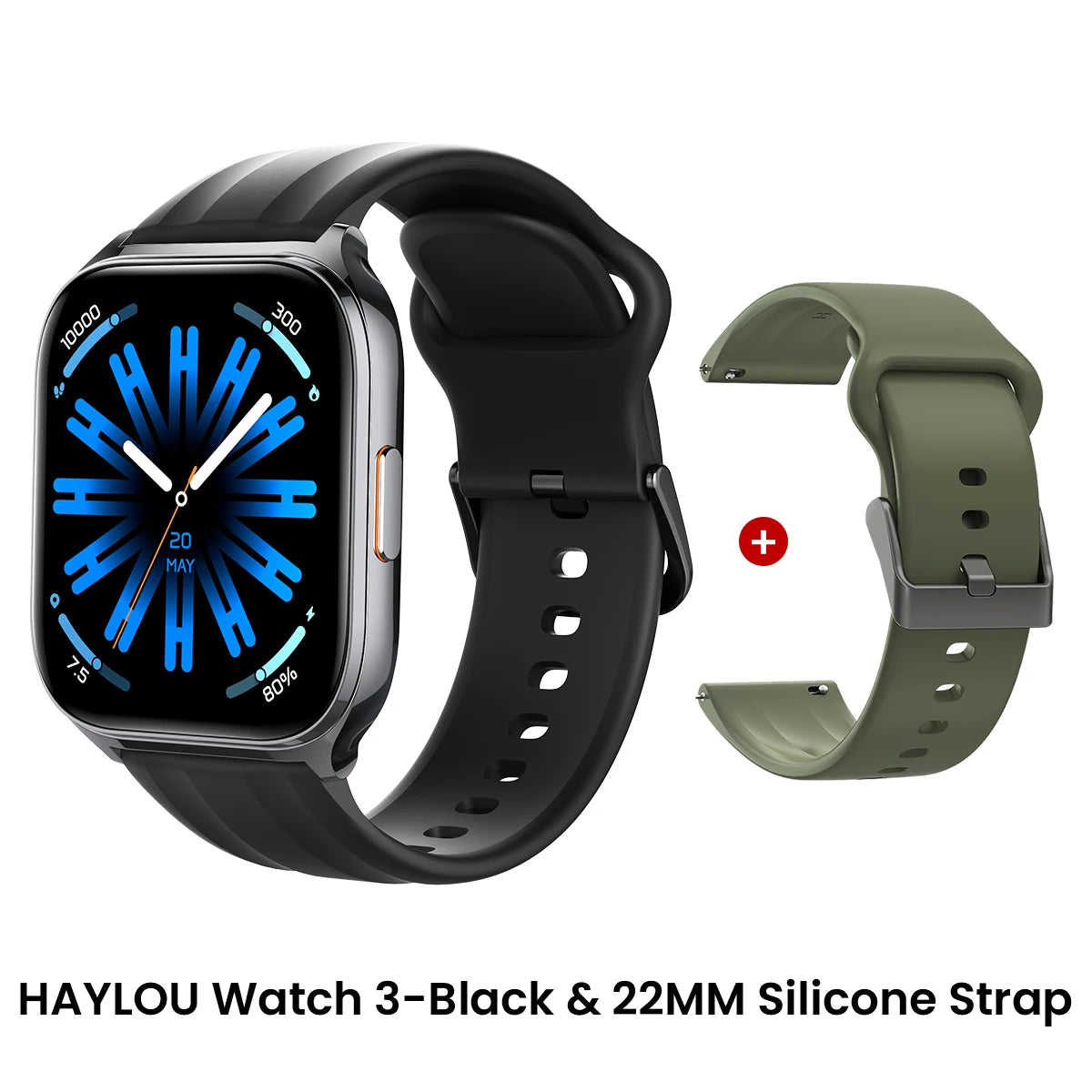 HAYLOU Watch 3 AMOLED Smartwatch με Voice Calling