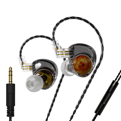 🎧 ND Planet – Ενσύρματα In-Ear HIFI Ακουστικά με 12mm Διπλό Μαγνητικό & Διπλό Θάλαμο Διάφραγμα Επενδυμένο με Βηρύλλιο