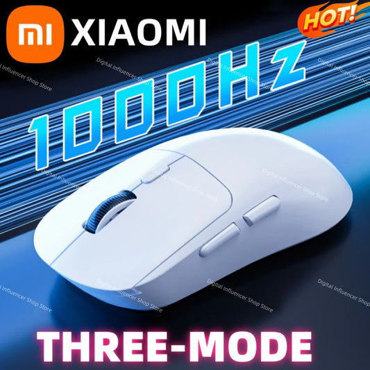 🖱️ Xiaomi Tri-Mode Wireless Mouse – Bluetooth + 2.4GHz + Wired 🔋 Εργονομικός, ελαφρύς, με απόλυτη συνδεσιμότητα για Laptop, iPad & PC!