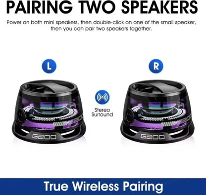 🔊🌈 Outdoor Magnetic Bluetooth Speaker – Φορητό Ηχείο με RGB Φωτισμό & Βάση Κινητού 🚀