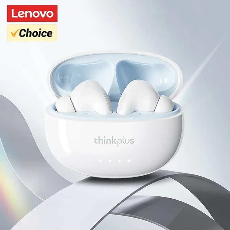 Lenovo LP5 Pro TWS Bluetooth 5.4 Earbuds with ANC, Touch Control & Microphone – Wireless Earbuds with Type-C Charging Case