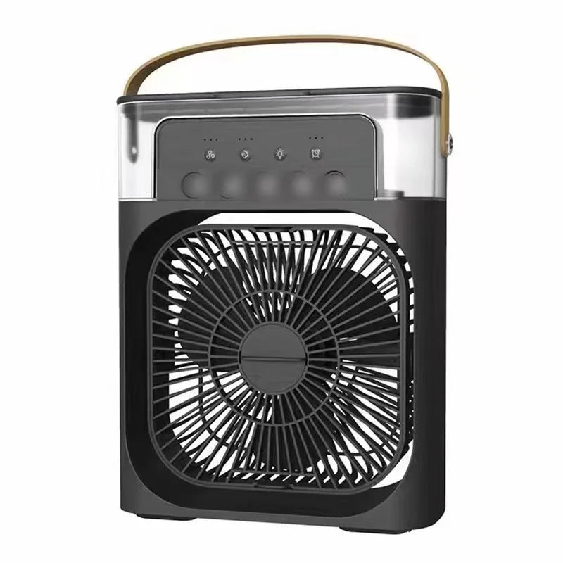 ❄️💨 3 σε 1 Φορητό Air Cooler – Ανεμιστήρας, Υγραντήρας & LED Night Light! 💨❄️  Portable Humidifier Fan Air Conditioner