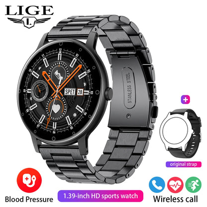 ⌚ LIGE Round Smartwatch – Κομψότητα & Δυνατότητες σε ένα ρολόι! ⌚