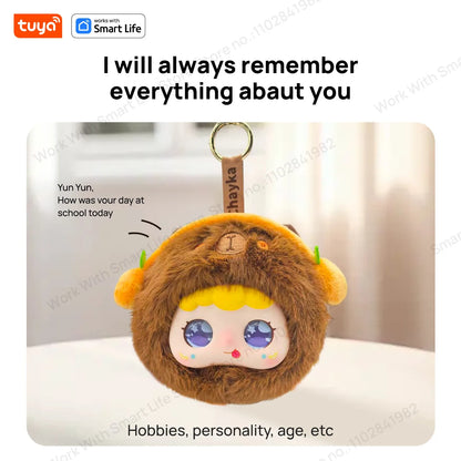 🤖 Tuya Smart AI Plush Robot – LED Μάτια | Φωνητικός Έλεγχος | Διαδραστικό Παιχνίδι για Παιδιά & Smart Home