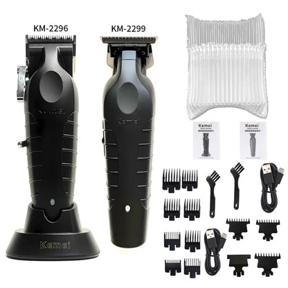 💇‍♂️⚡ Kemei Hair Clipper & Shaver Kit – Επαγγελματική Κουρευτική & Ξυριστική Μηχανή Ανδρών (KM-2296 / KM-2299 / KM-1102)