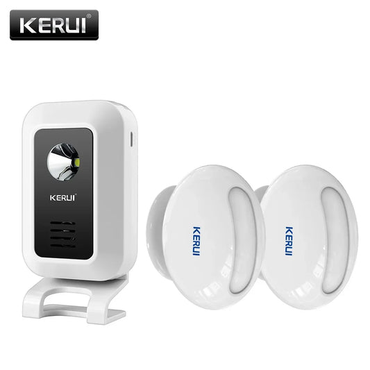 🚪🔔 KERUI M7 Ασύρματο Motion Sensor Doorbell & Alarm 🌙🌟 Κουδούνι Καλωσορίσματος, Συναγερμός & Φωτιστικό Νύχτας