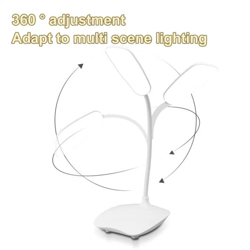 💡 LED Desktop Desk Lamp – Επαναφορτιζόμενο USB Φωτιστικό Γραφείου & Κομοδίνου