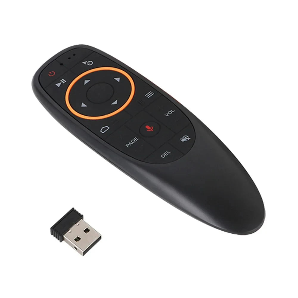 🎤 MRSVI G10S Universal Voice Remote Control | 2.4G Wireless + IR Learning Air Mouse | For Android TV Box / H96 MAX / X88 Pro / Smart TV / Projector