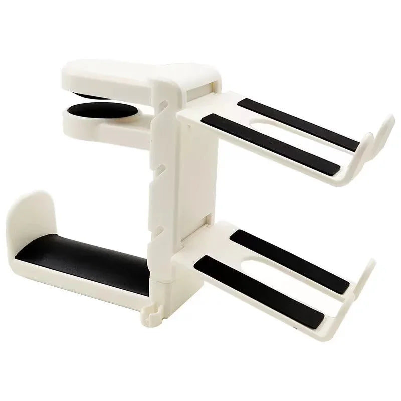 2-in-1 Gaming Headphone & Gamepad Holder – Adjustable Desktop Stand for Headphones and Controller