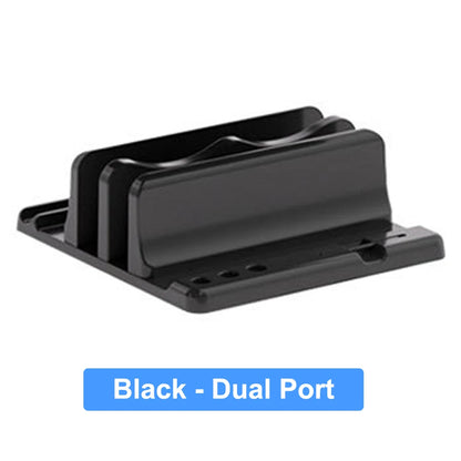 💻📐 Universal Vertical Laptop Stand – Βάση Docking με 2/3 Θέσεις 🎯