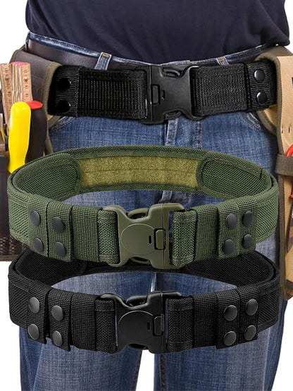 🏕️ Ανδρική Νάιλον Ζώνη – Tactical Belt | Πολυλειτουργική, Ανθεκτική & Ιδανική για Outdoor Sports 🎯
