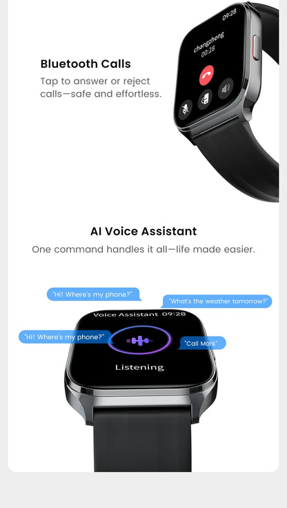 HAYLOU Watch 3 AMOLED Smartwatch με Voice Calling