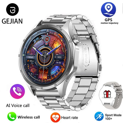 ⌚ 2025 New Men's Smart Watch - AMOLED | GPS | BT Call | NFC