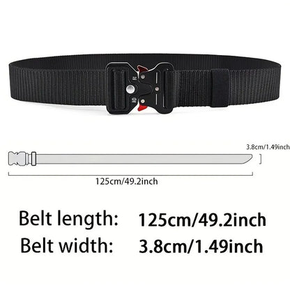 🪖👖 Versatile Men’s Tactical Belt – Durable & Adjustable Design ✨ Για Outdoor Sports, Jeans & Casual Wear (Unisex, 1 ή 2 Τεμάχια)