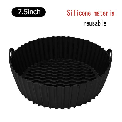 🍟 50τμχ Χαρτιά Air Fryer Μίας Χρήσης – Αντικολλητικά, Ανθεκτικά & Ανθεκτικά στη Θερμότητα 🧾🔥