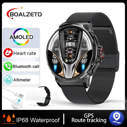 ⌚ New 1.85” Ultra HD Smart Watch – Δύναμη, GPS & Στυλ στον Καρπό σου! ⌚