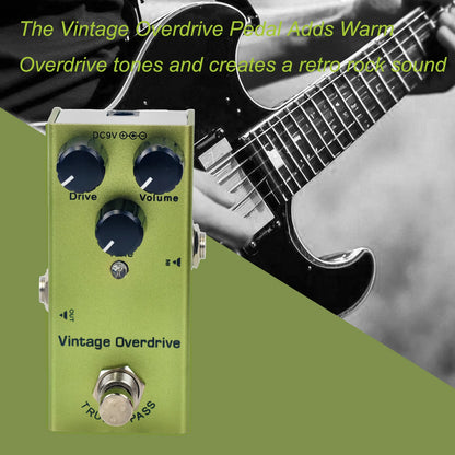 🎸⚡ Πεντάλ Ηλεκτρικής Κιθάρας – Overdrive, Distortion, Chorus, Delay & Tremolo, True Bypass & Ανθεκτικό Design 🎶