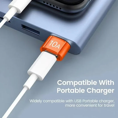 🔌⚡ USB A → USB-C OTG Adapter – 10A/6A Fast Charge & USB 3.0 Data Converter 🎯