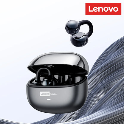 Lenovo LE302 OWS Bluetooth 6.0 – Wireless Ear Clip Headphones with Open-Ear Design & Up to 25 Hours Battery Life