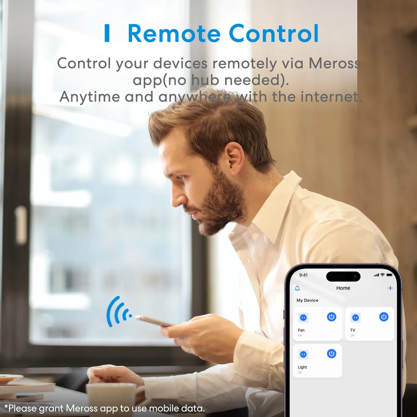 Meross Smart WiFi Plug με Energy Monitor – 16A | Apple HomeKit • Alexa • Google • SmartThings