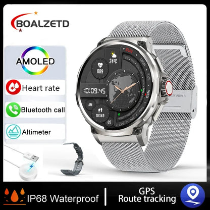 ⌚ New 1.85” Ultra HD Smart Watch – Δύναμη, GPS & Στυλ στον Καρπό σου! ⌚