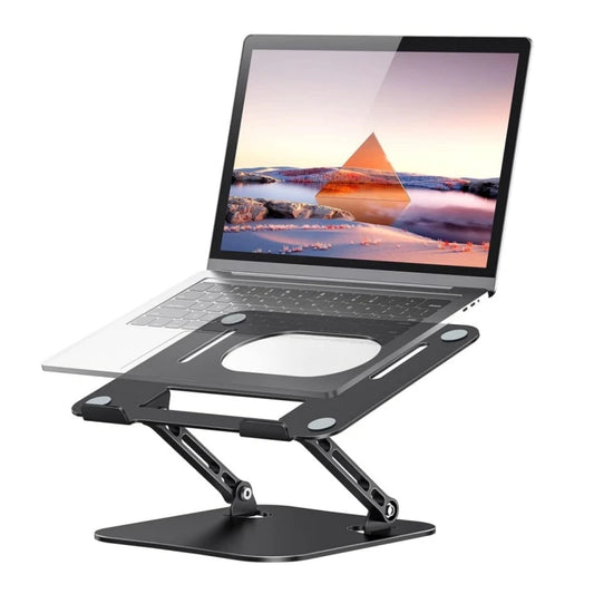 📱💻 Phone & Tablet Adjustable Stand – Αλουμινένια Αναδιπλούμενη Βάση έως 17’’ 🎯