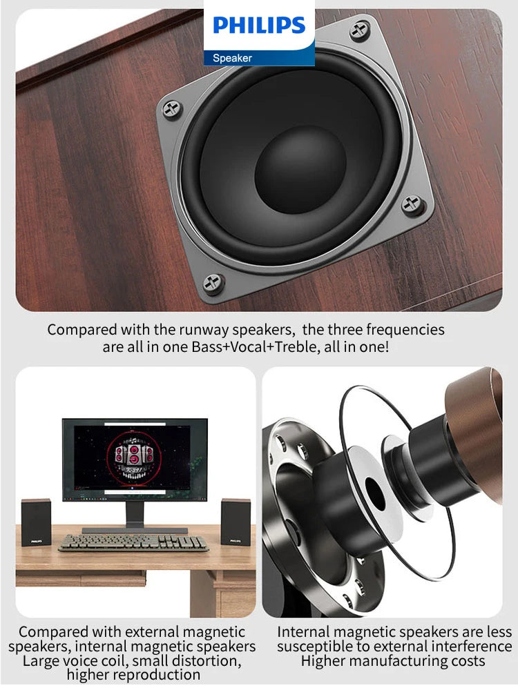 Philips SPA20 Bluetooth Speakers – Δυνατός Ήχος Παντού