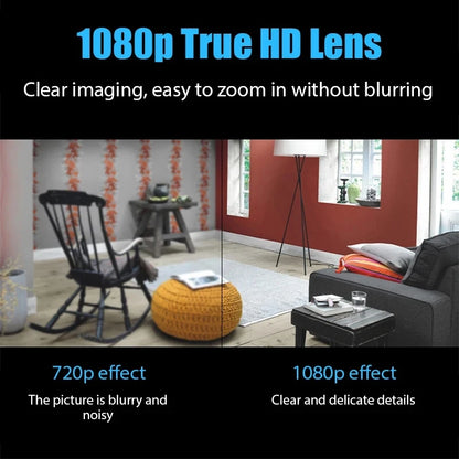 📹🔒 1080P HD Mini WiFi Κάμερα – Ασύρματη Night Vision X5 🎥 Για Σπίτι, Παιδιά & Κατοικίδια