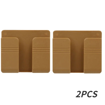 📱 Multifunction Wall Mounted Storage Box – Οργανωτής Χωρίς Τρύπες για Τηλεκοντρόλ, Κινητά & Καλώδια