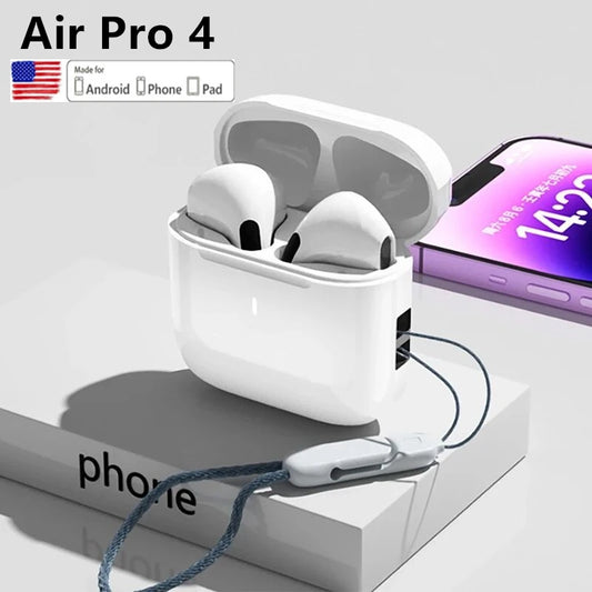 🎧 Original AIR PRO – Ασύρματα TWS Bluetooth Ακουστικά με ANC, Spatial Audio & Μικρόφωνο