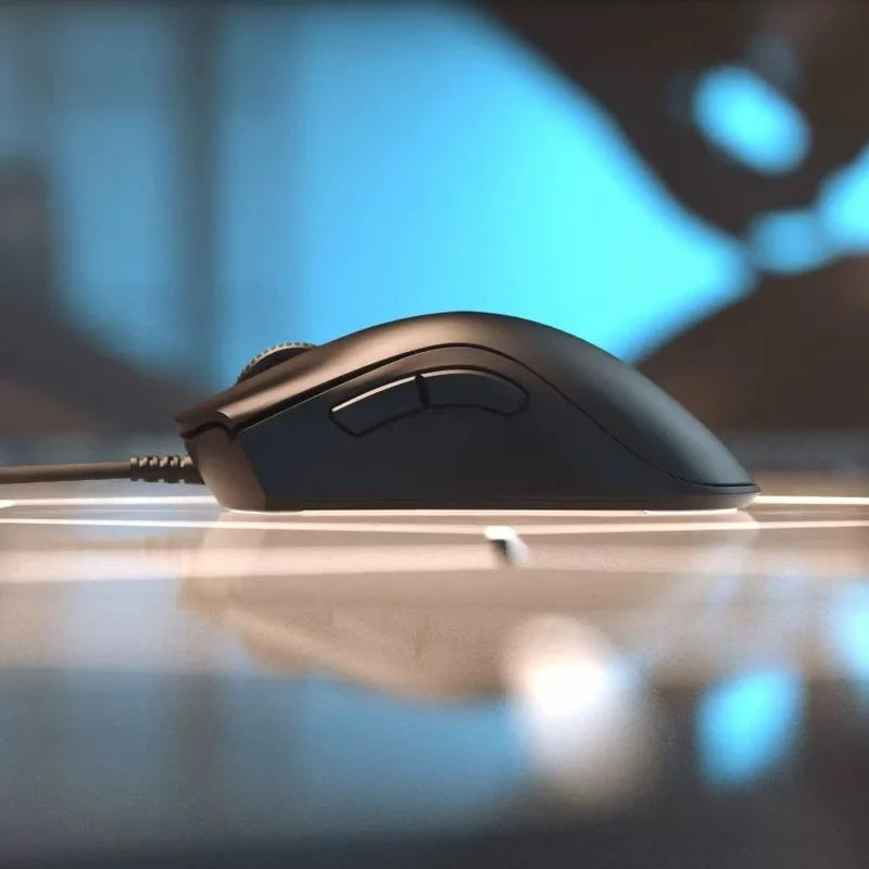 🐍 Razer DeathAdder Essential — Wired Gaming Mouse 6400 DPI • 5 Programmable Buttons • Ergonomic Design • For PC & Laptop ⚡🎮