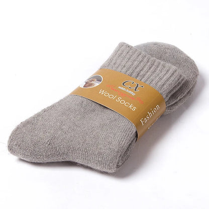 🧦Χειμερινές Κάλτσες Merino Wool – Extra Παχιές & Ζεστές για Άνδρες & Γυναίκες ❄️🔥