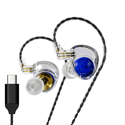 🎧 ND Planet – Ενσύρματα In-Ear HIFI Ακουστικά με 12mm Διπλό Μαγνητικό & Διπλό Θάλαμο Διάφραγμα Επενδυμένο με Βηρύλλιο