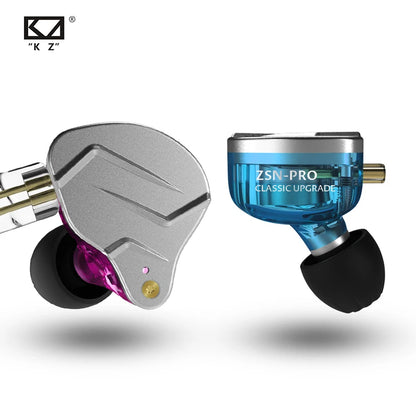🎧 KZ ZSN PRO – Επαγγελματικά In-Ear Earphones με Hybrid Drive 🎧