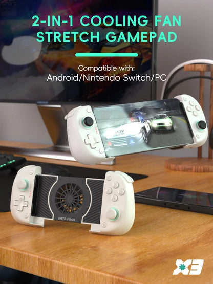 🎮 DATA FROG X3 – Ασύρματο Game Controller για Android, Nintendo Switch & PC